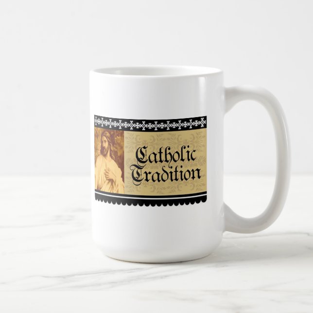 Tasse de café catholique de tradition (Droite)