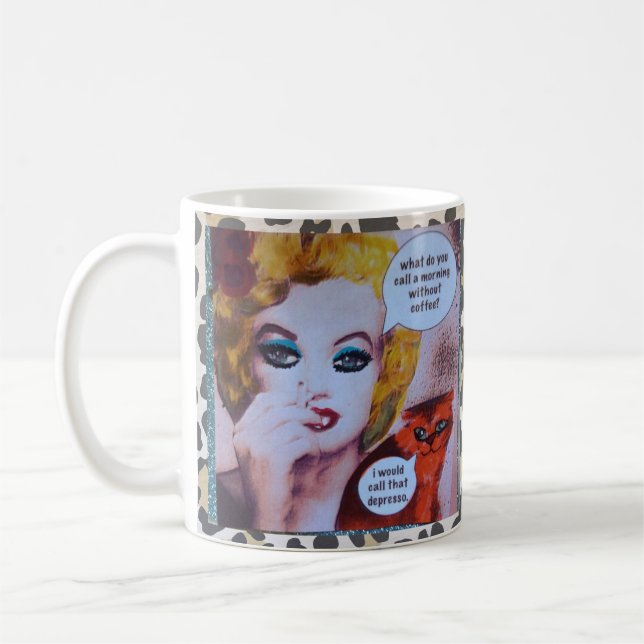 Tasse de café ce qui vous appellerait un jour sans (Gauche)