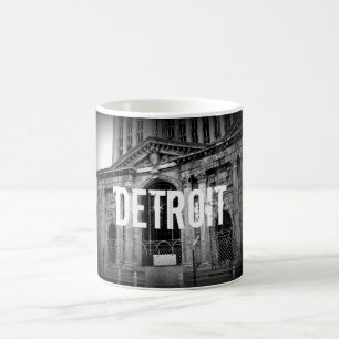Tasse de café centrale de station de Detroit