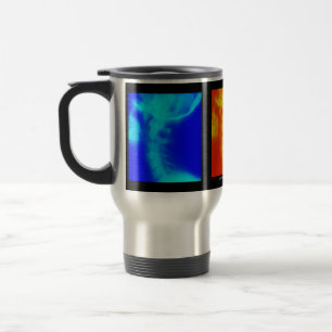 Tasse de café cervicale de voyage de chiropractie