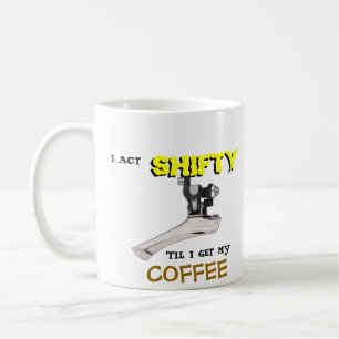 Tasse de café changeante