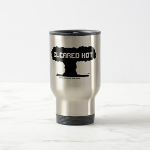 Tasse de café chaude dégagée de voyage