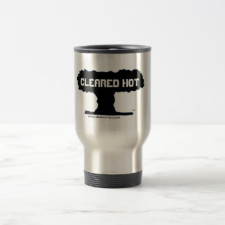 Tasse de café chaude dégagée de voyage