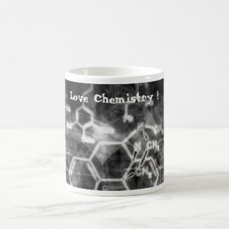 Tasse de café - chimie d'amour