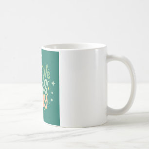 Tasse de café Citation Vibes Positives Uniquement 