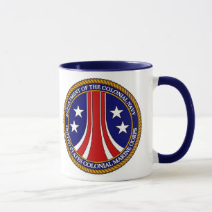 Tasse de café coloniale de marines
