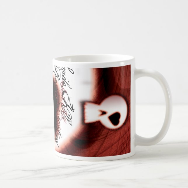 Tasse de café "comme politicien" (Droite)