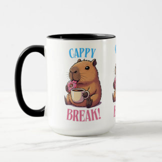 Tasse de café Cute Cappy Break Capybara | Anima dr