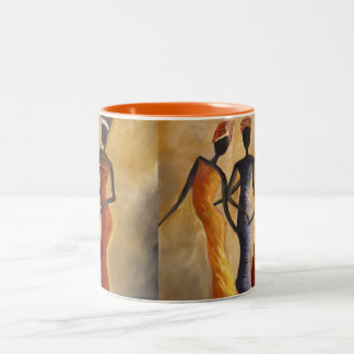 Tasse de café d'Afro-américain