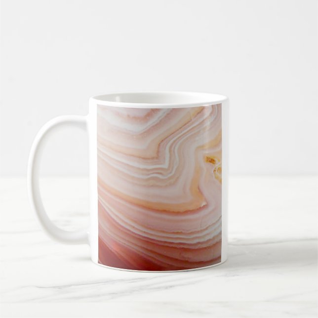 Tasse de café d'agate du lac Supérieur (Gauche)