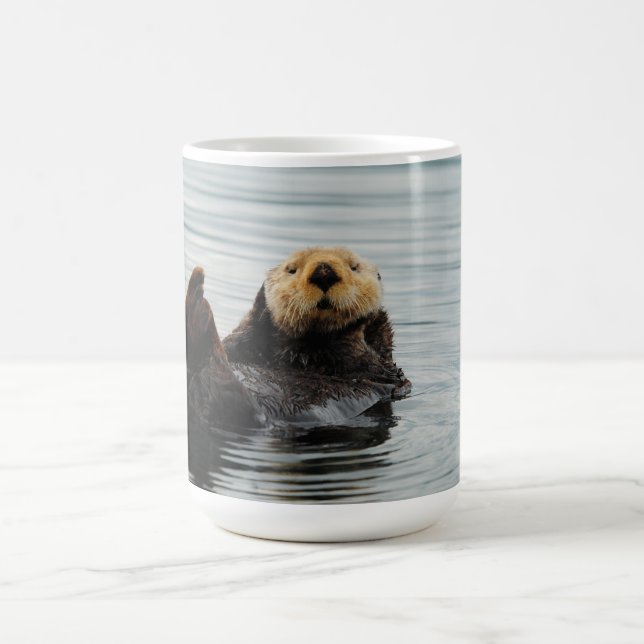 Tasse de café d'Alaska de loutre de mer (Centre)