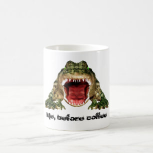 Tasse de café d'alligator