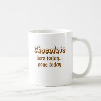 Tasse de café d'amant de chocolat