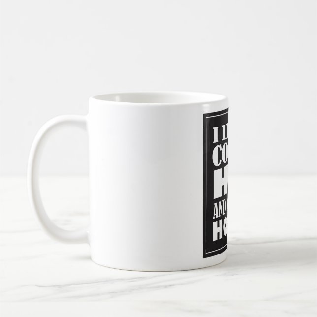 Tasse de café d'amoureux des livres (Gauche)