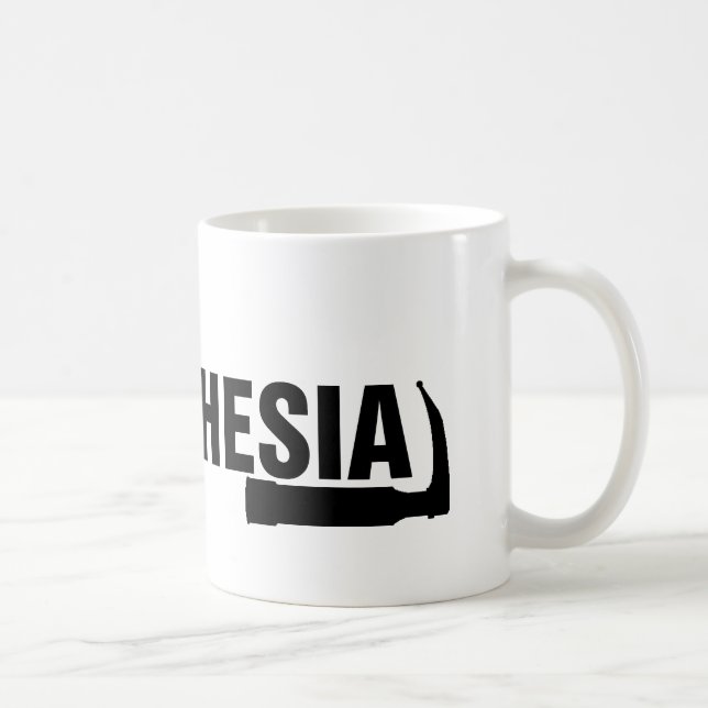 Tasse de café d'anesthésie première (Droite)