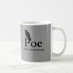 Tasse de café d'anniversaire de Poe 200th