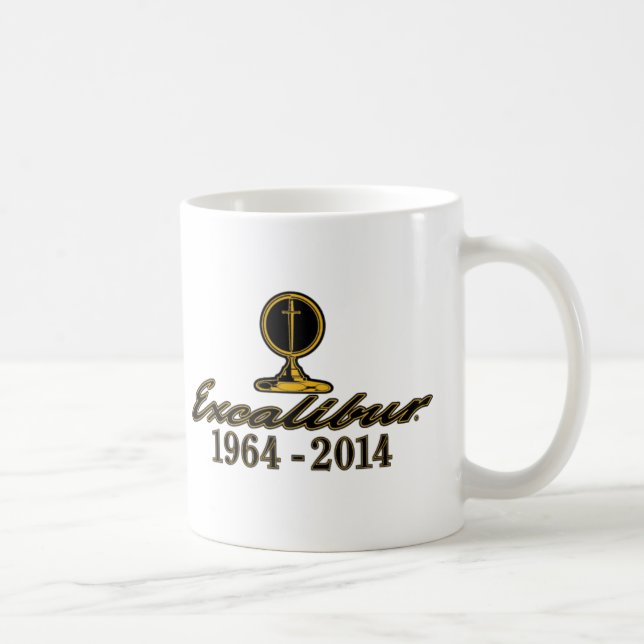 Tasse de café d'anniversaire d'Excalibur (Droite)
