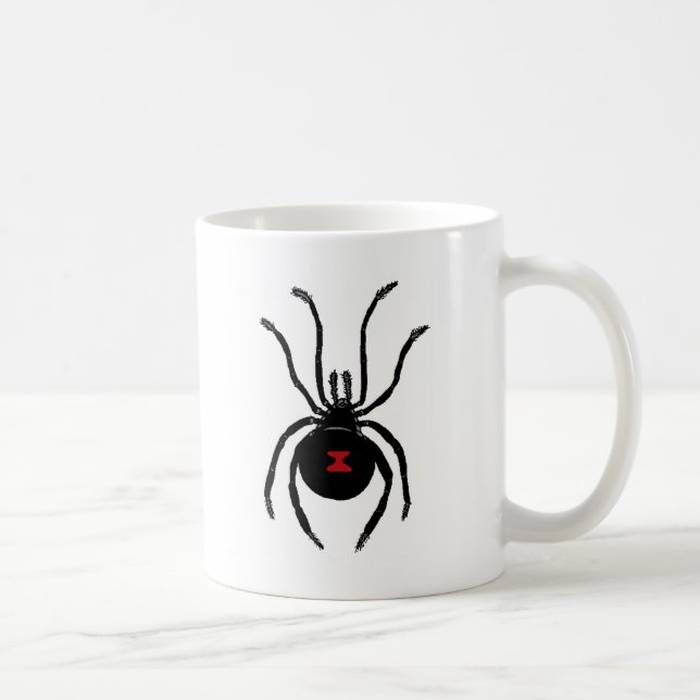 tasse de café d'araignée de veuve noire (Droite)