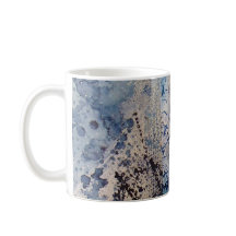 Tasse de café d'art abstrait