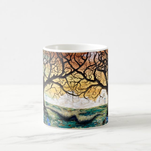 Tasse de café d'art de golf de disque (Centre)