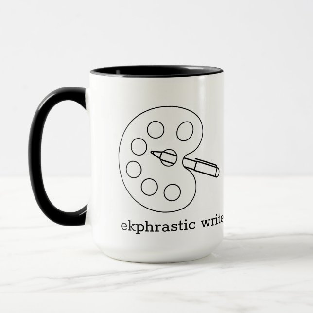 Tasse de café d'auteur d'Ekphrastic (Gauche)