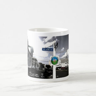 Tasse de café d'avenue de Judas de saint !