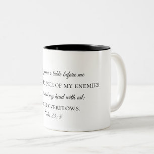 Tasse de café de 23:5 de psaume
