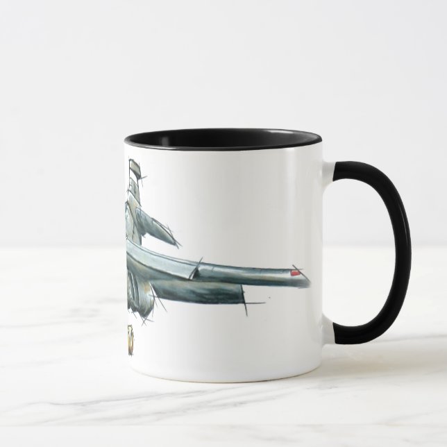 Tasse de café de B-1B 11Oz (Droite)