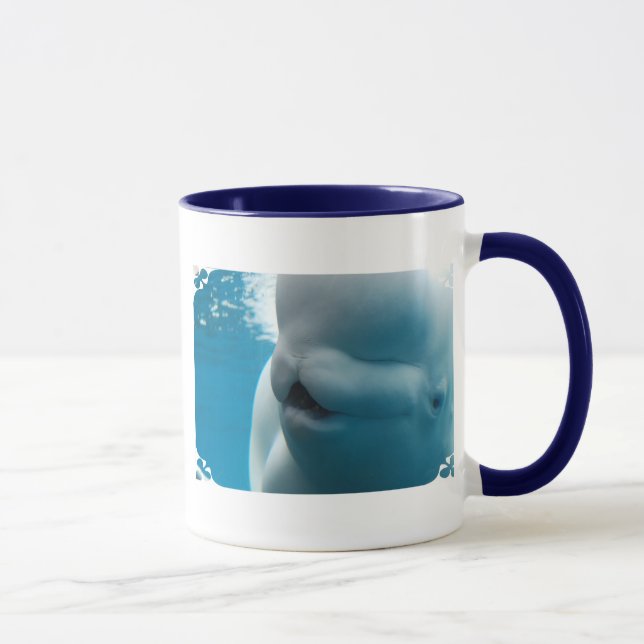 Tasse de café de baleine de beluga (Droite)