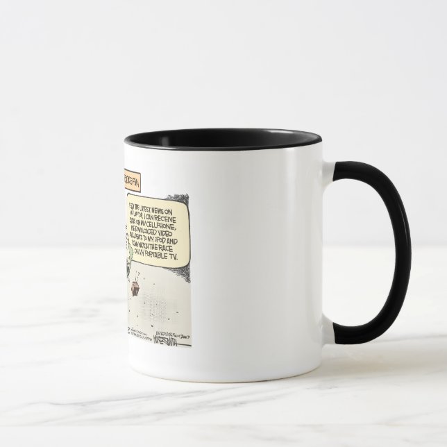 Tasse de café de bande dessinée de NASCAR (Droite)