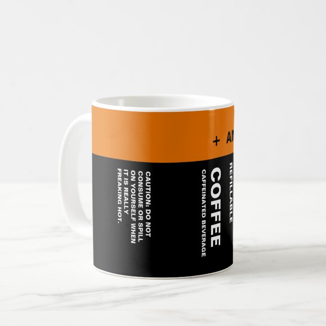 Tasse de café de batterie (Devant gauche)
