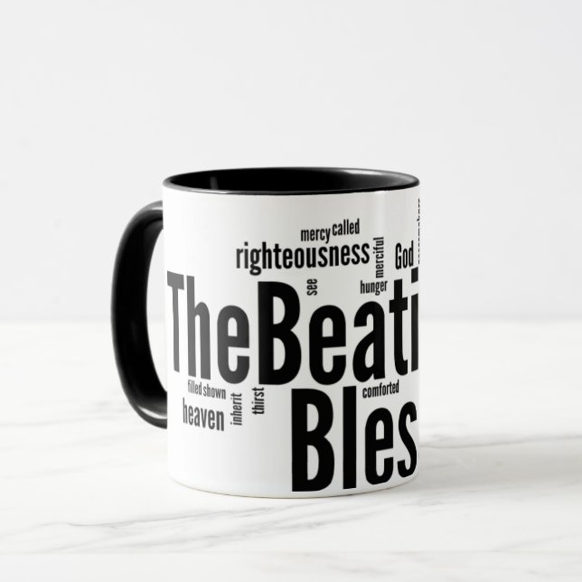 Tasse de café de béatitudes (Devant gauche)