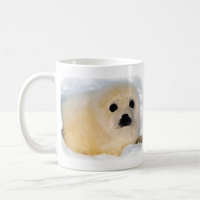 Tasse de café de bébé phoque (Gauche)