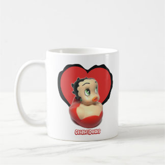 Tasse de café de Betty Boop - canards en