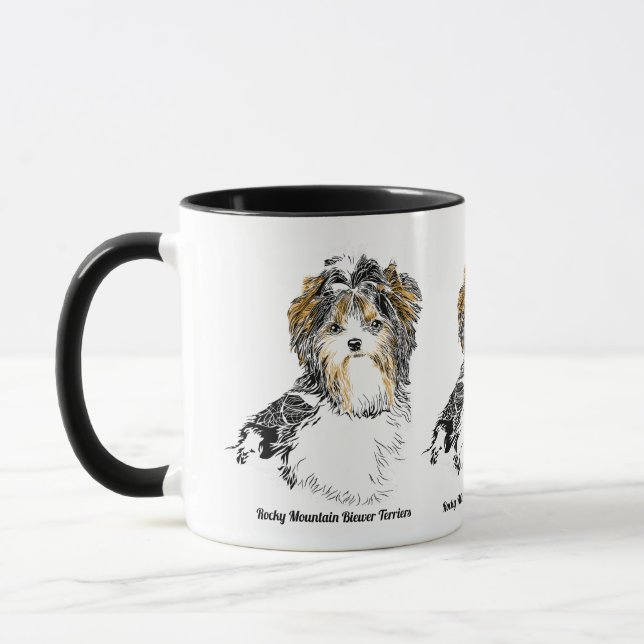 Tasse de café de Biewer Terrier (Gauche)