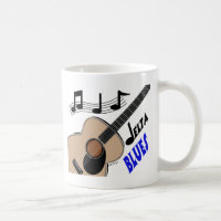 Tasse de café de bleus de delta