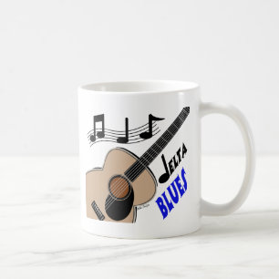 Tasse de café de bleus de delta