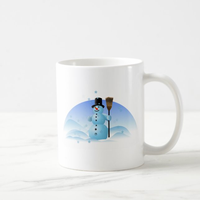 Tasse de café de bonhomme de neige (Droite)