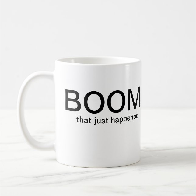 Tasse de café de boom (Gauche)