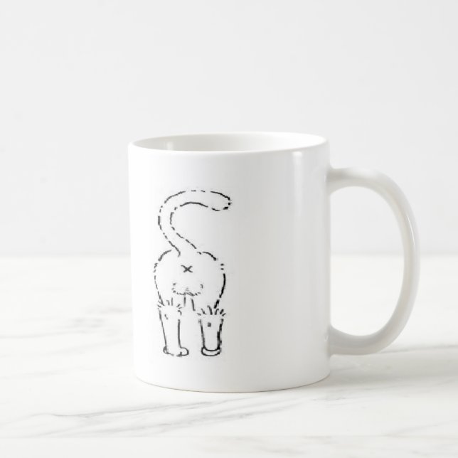 Tasse de café de bout de chat (Droite)