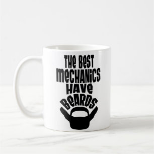 Tasse de café de cadeau de barbe de mari d'ami de