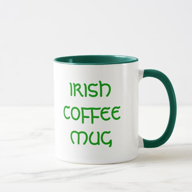 Tasse de café "de CAFÉ IRLANDAIS" (Droite)