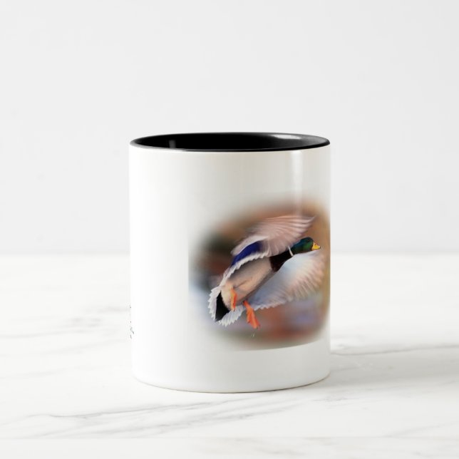 Tasse de café de canard de canard de chasse de (Centre)