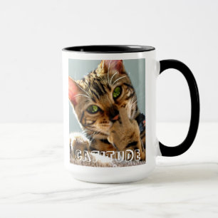 Tasse de café de Catitude de chat du Bengale