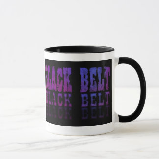 TASSE DE CAFÉ DE CEINTURE NOIRE