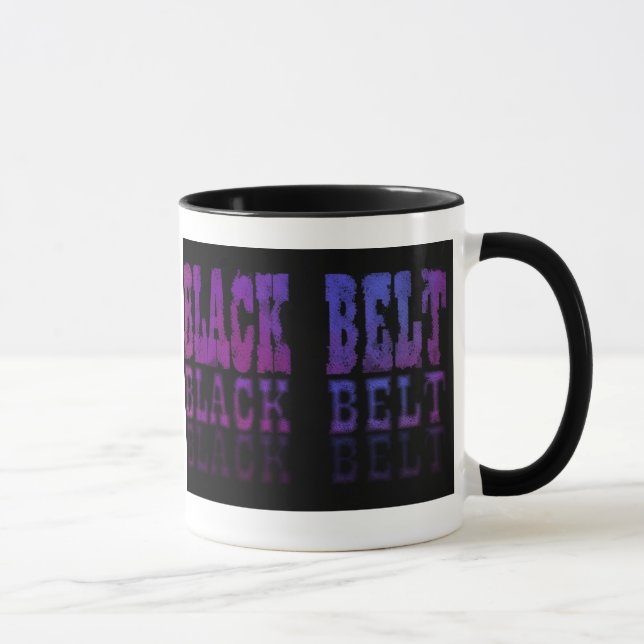 TASSE DE CAFÉ DE CEINTURE NOIRE (Droite)