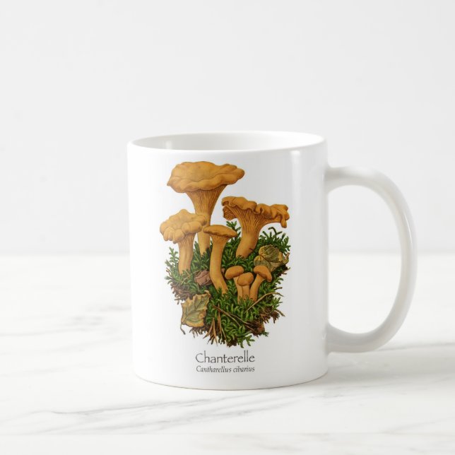 Tasse de café de champignon de chanterelle (Droite)