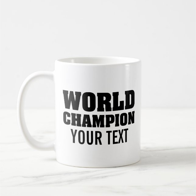 Tasse de café de Champion du Monde (Gauche)