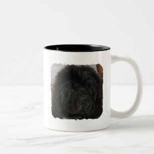 Tasse de café de chien de Terre-Neuve
