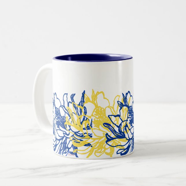 Tasse de café de cierge de floraison de nuit (Devant gauche)